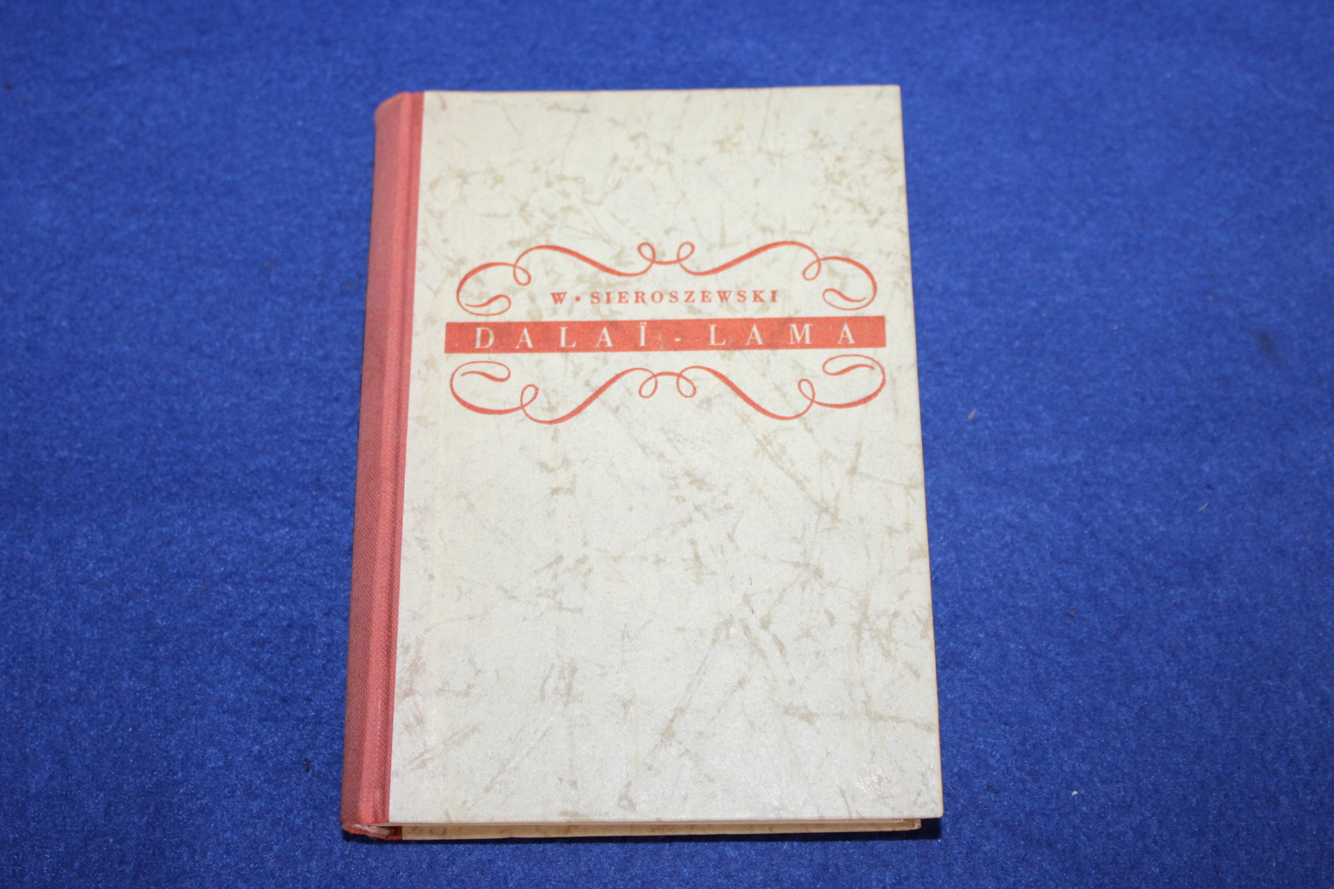 KNIHA, DALAI - LAMA, W. SIEROSZEWSKI