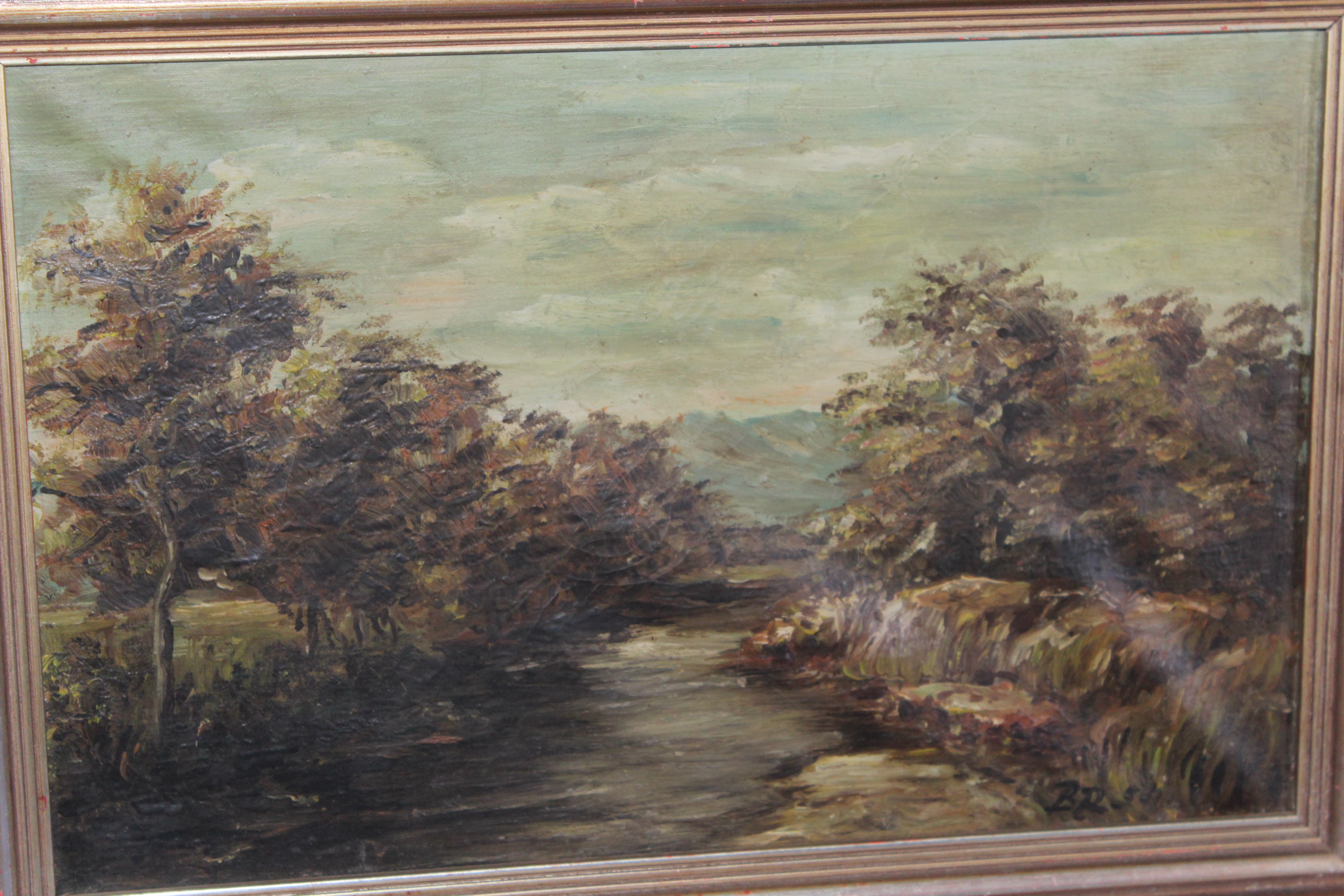 OBRAZ KRAJINY, SIG. BUREŠOVÁ