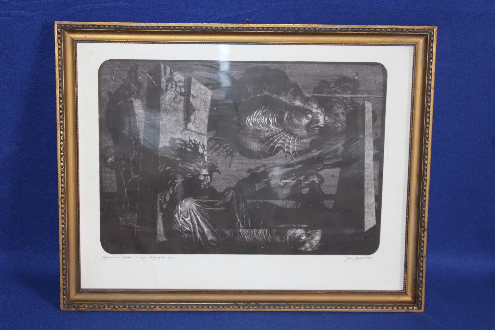 J. GAJDOŠ, GRAFICKÝ LIST, OBRAZ