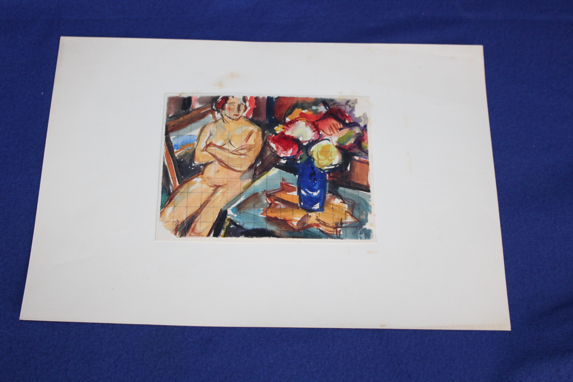 FRANTIŠEK ŠINDELÁŘ, OBRAZ, AKVAREL