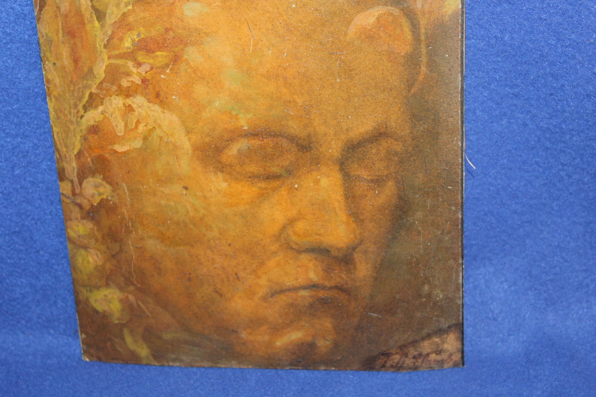 J. B. PLAČEK, PORTRÉT, OBRAZ