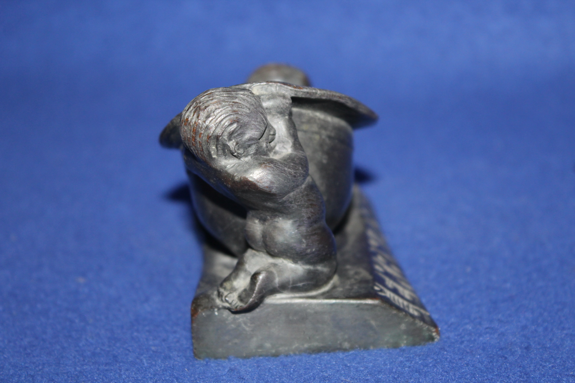 REKLAMNÍ POPELNÍK ART DECO, ČEKAN PRAHA