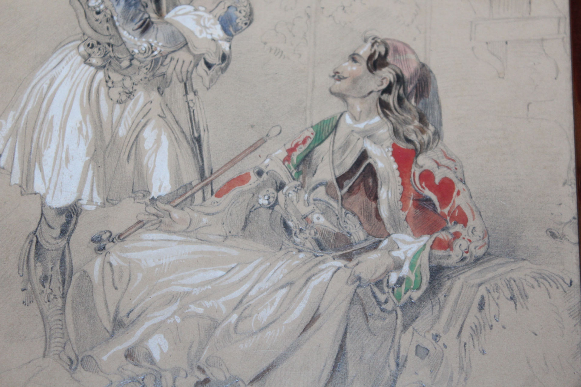 OBRAZ, BALKÁN, sig. THERESE WALL?