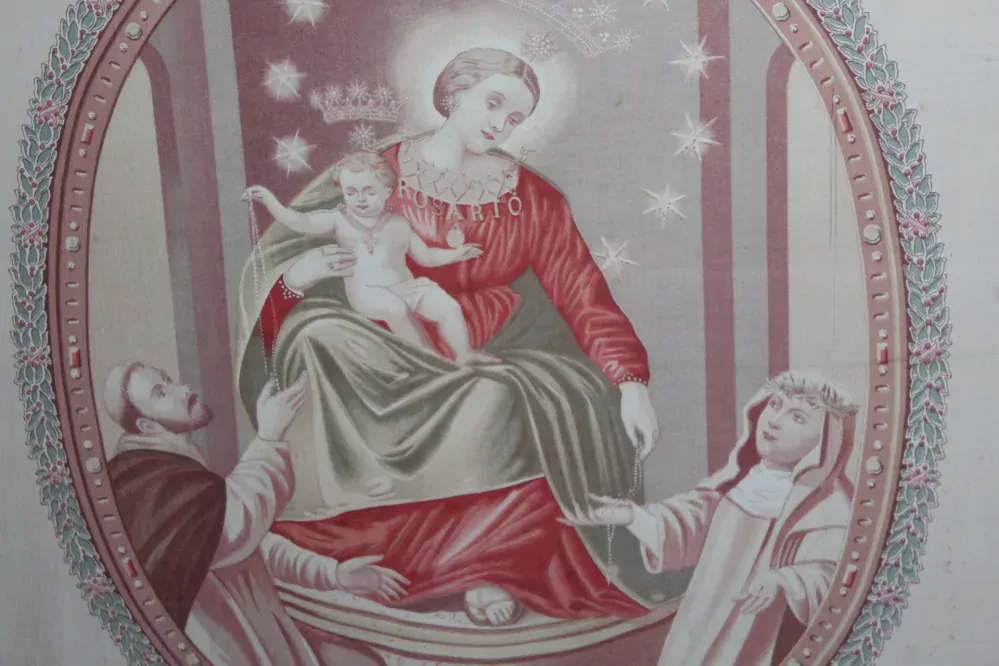 VELKÝ VÍDEŇSKÝ OBRAZ NA HEDVÁBÍ