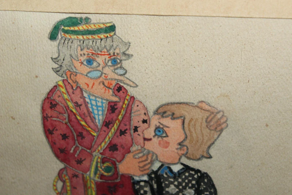 MARITNA VACKOVÁ, OBRAZ, SIG. R. 1967