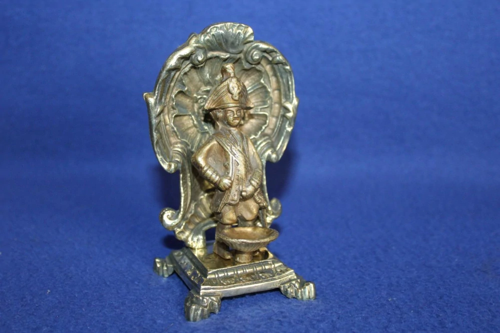 STAROŽITNÁ SOCHA NAPOLEON, MOSAZNÁ