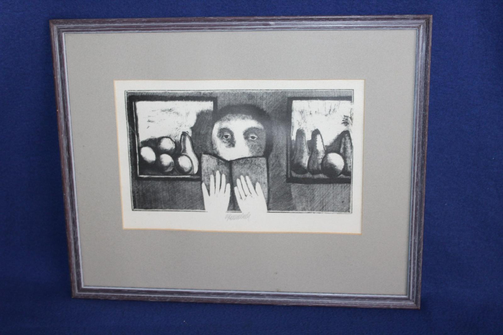 VLADISLAV KOMÁREK, GRAFICKÝ LIST, OBRAZ