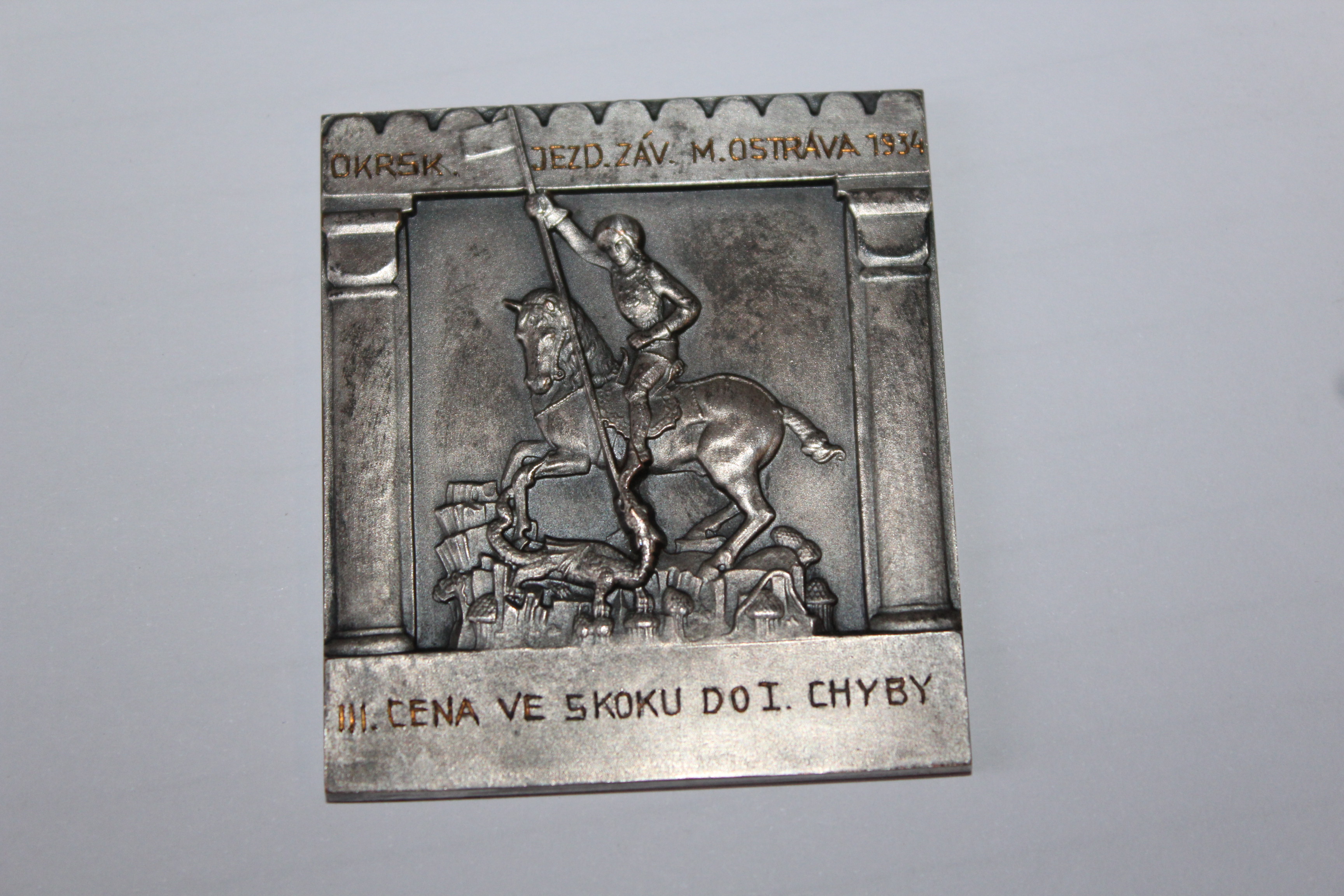 VYZNAMENÁNÍ VE SKOKU, R. 1934