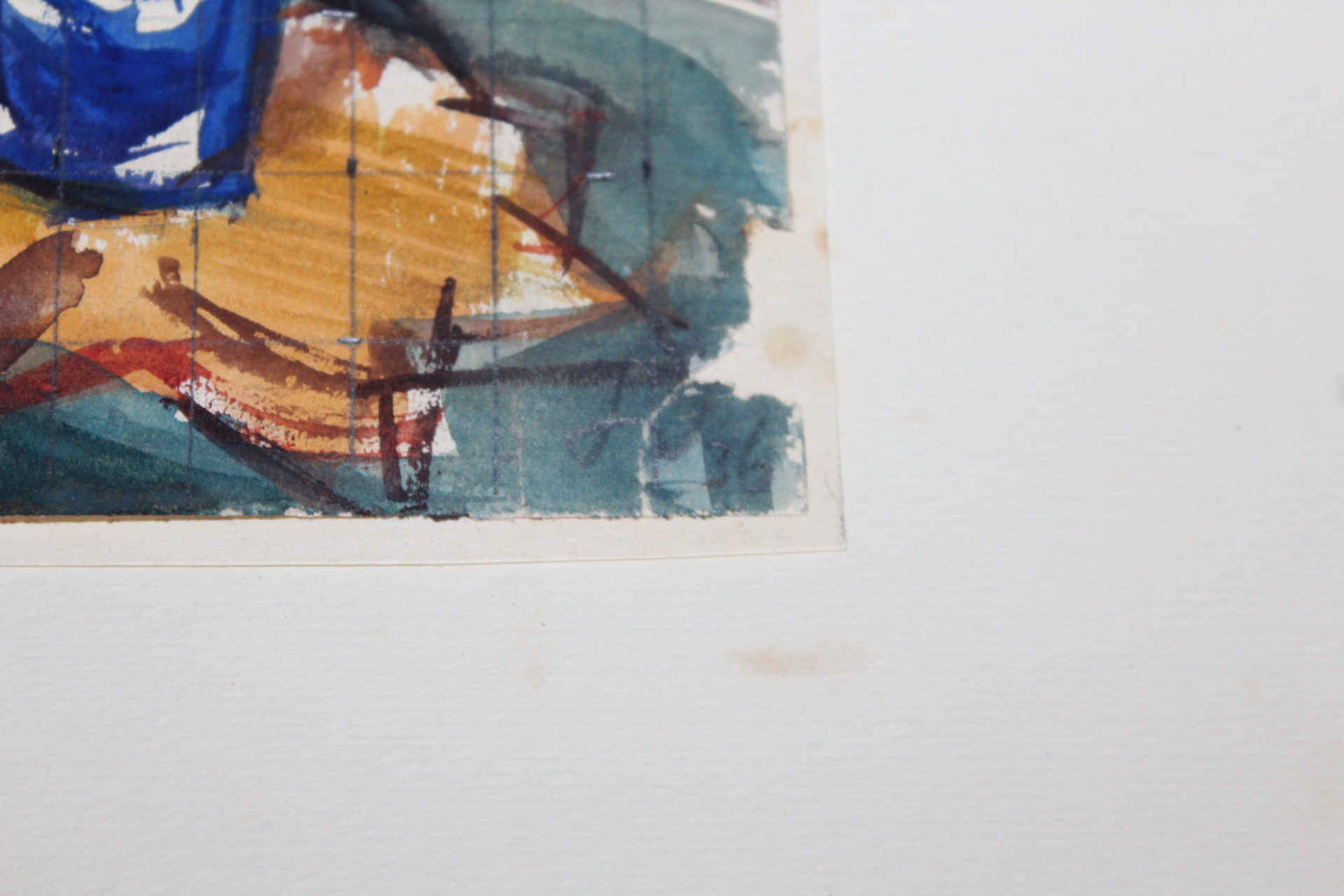 FRANTIŠEK ŠINDELÁŘ, OBRAZ, AKVAREL