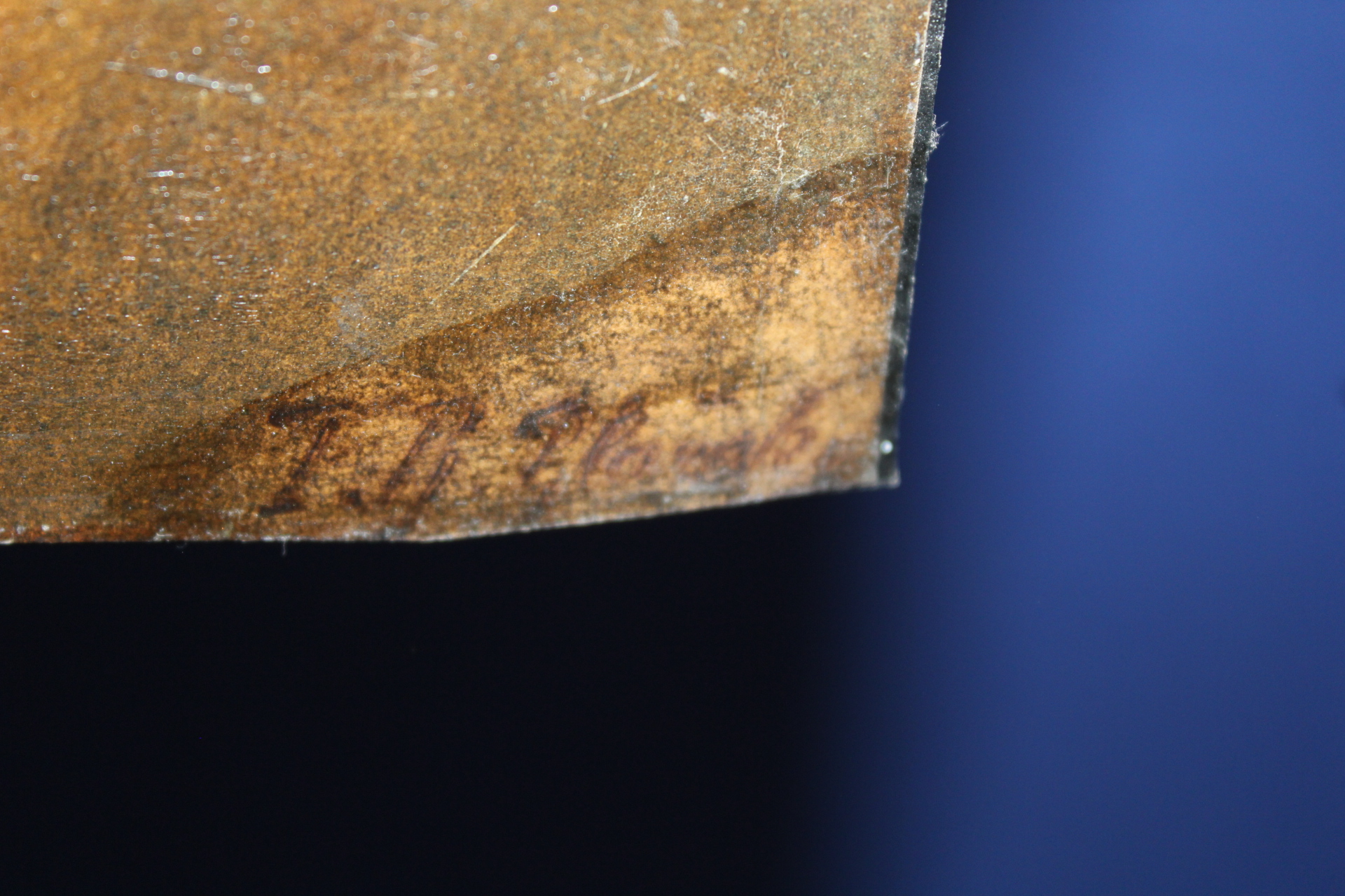 J. B. PLAČEK, PORTRÉT, OBRAZ