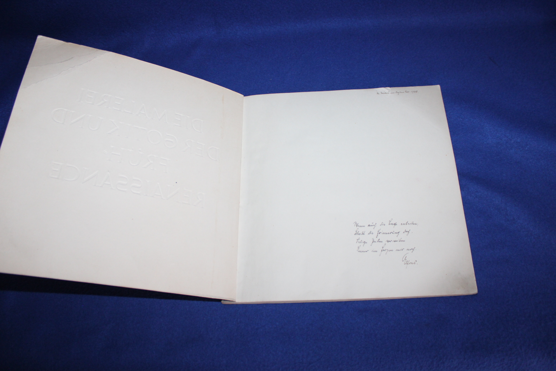 NĚMECKÁ KNIHA, DIE MALAREI DER GOTIK UND FRUH