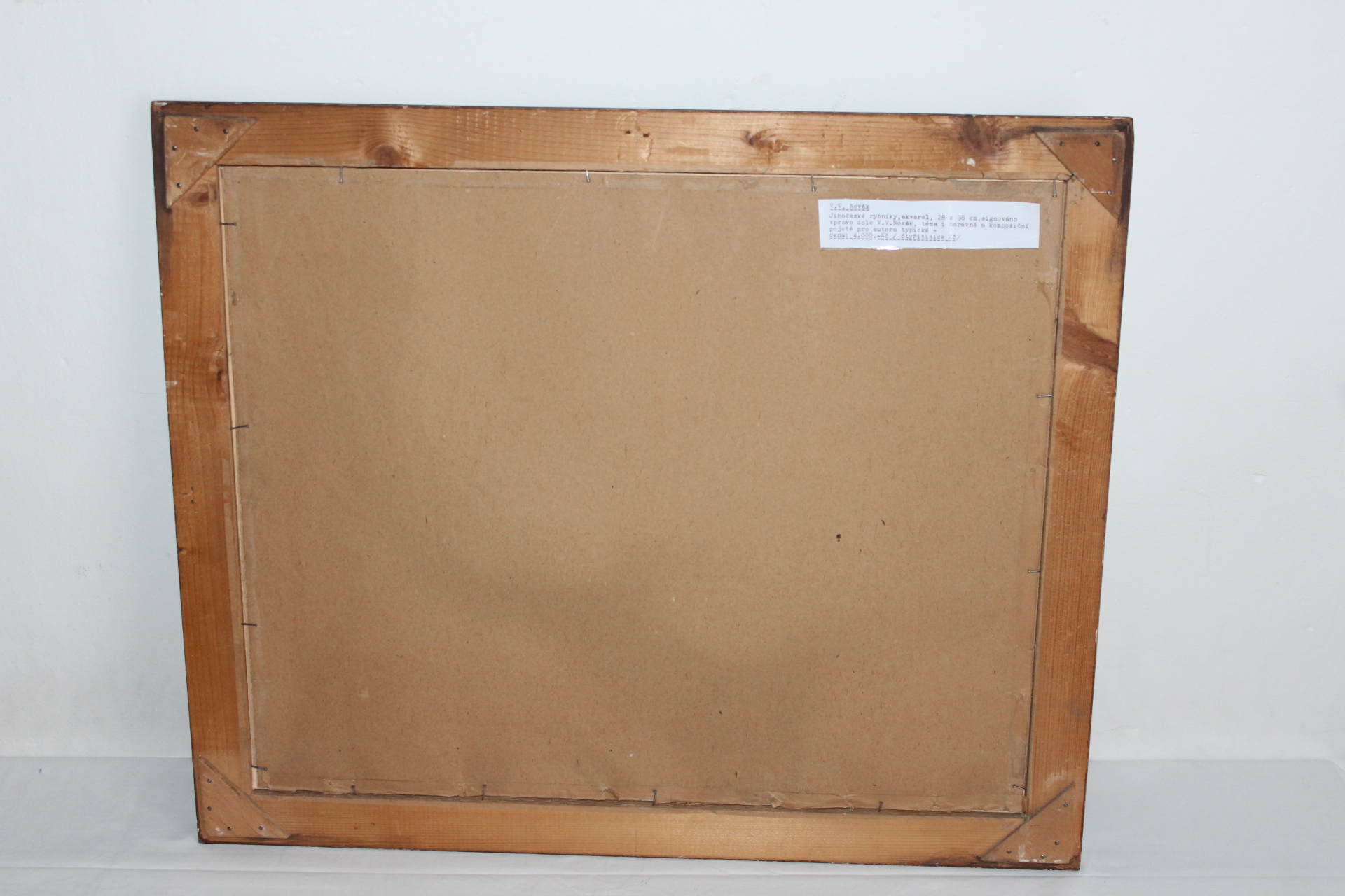 V. V. NOVÁK, JIHOČESKÉ RYBNÍKY, ORBAZ