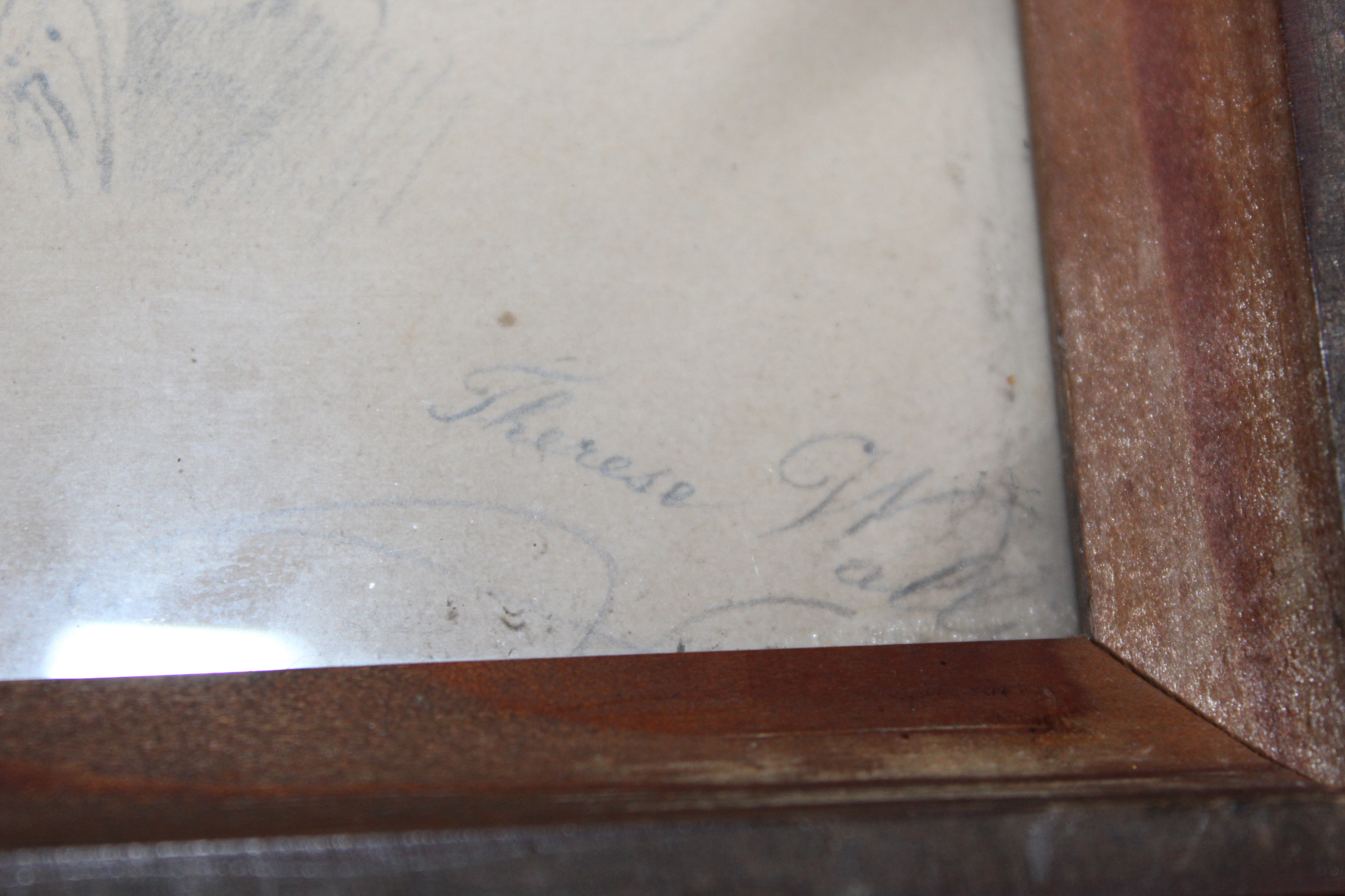 OBRAZ, BALKÁN, sig. THERESE WALL?