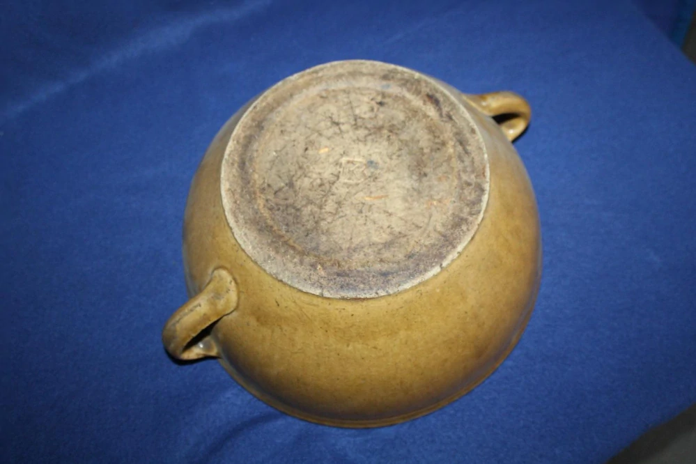 VELKÁ KERAMICKÁ MÍSA, ZNAČENÁ