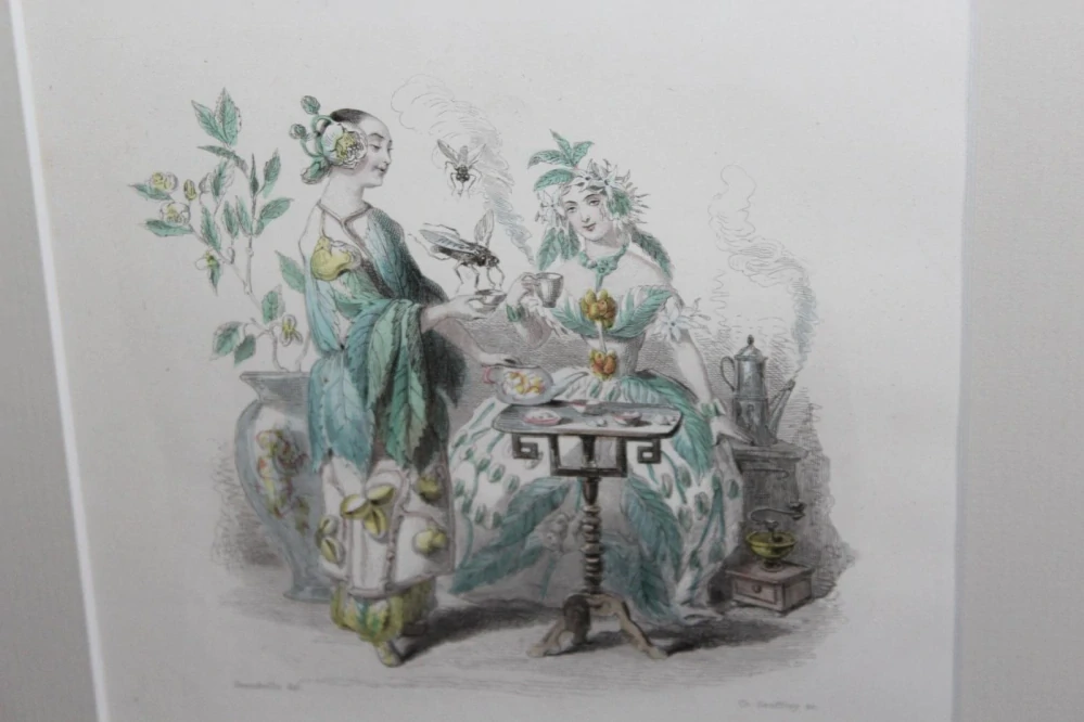 KOLOROVANÁ RYTINA, OBRAZ