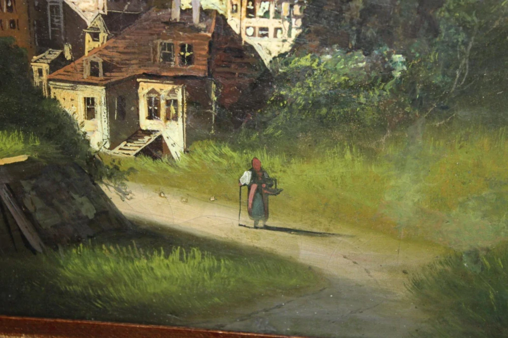 STAROŽITNÝ OLEJ, OBRAZ, SALSBURG?