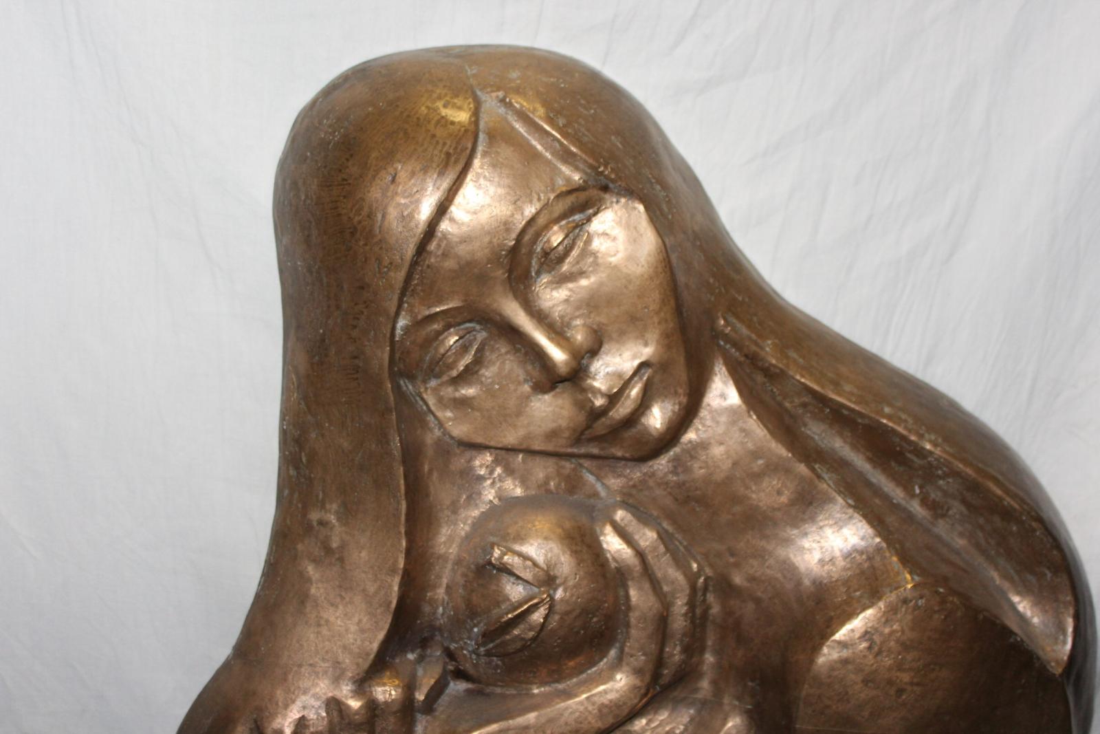 JULIUS LANKÁŠ R. 1970, VELKÁ BRONZOVÁ PLASTIKA