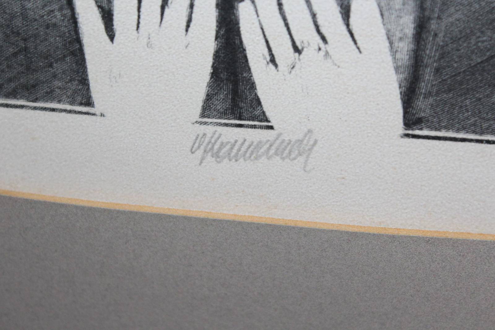 VLADISLAV KOMÁREK, GRAFICKÝ LIST, OBRAZ