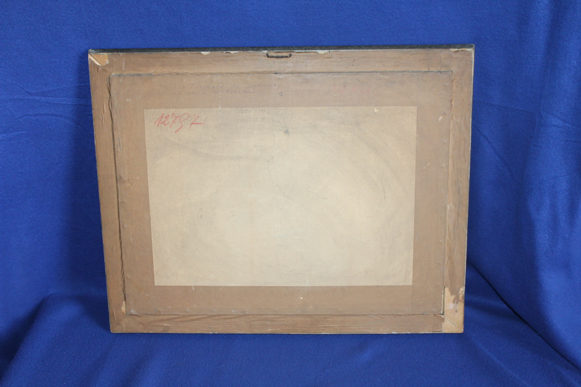 OBRAZ, SIGNOVÁNO r. 1924, ŠLUC