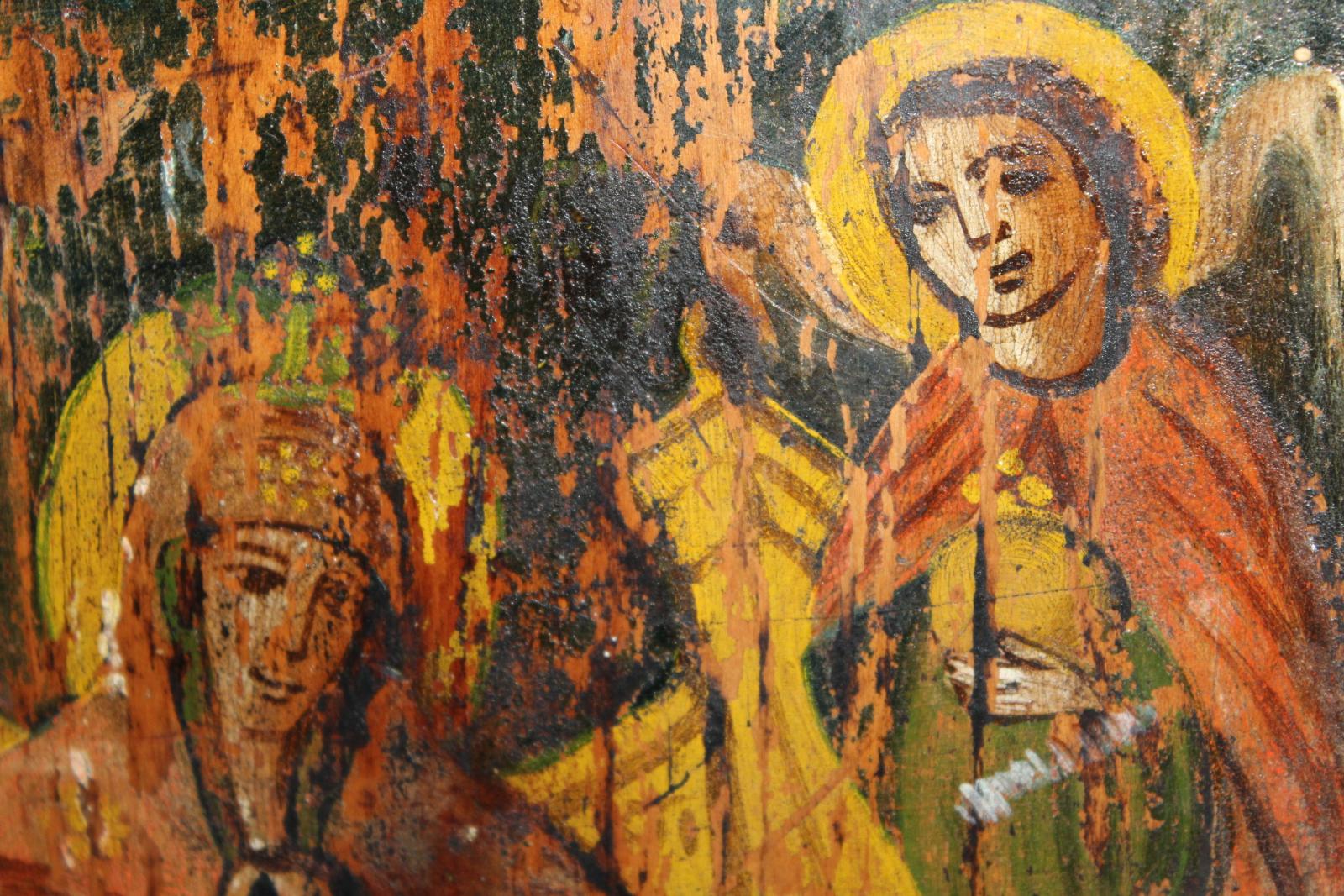 STAROŽITNÁ IKONA, OBRAZ