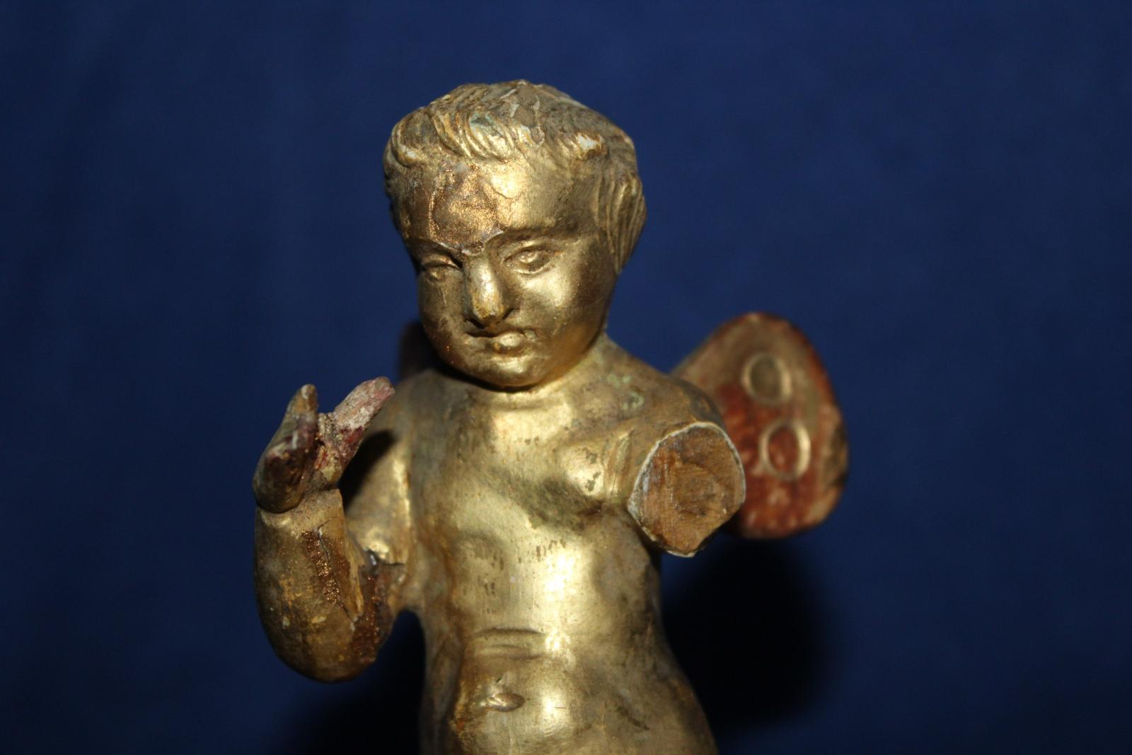 BAROKNÍ ANDĚLÍČEK, SOCHA