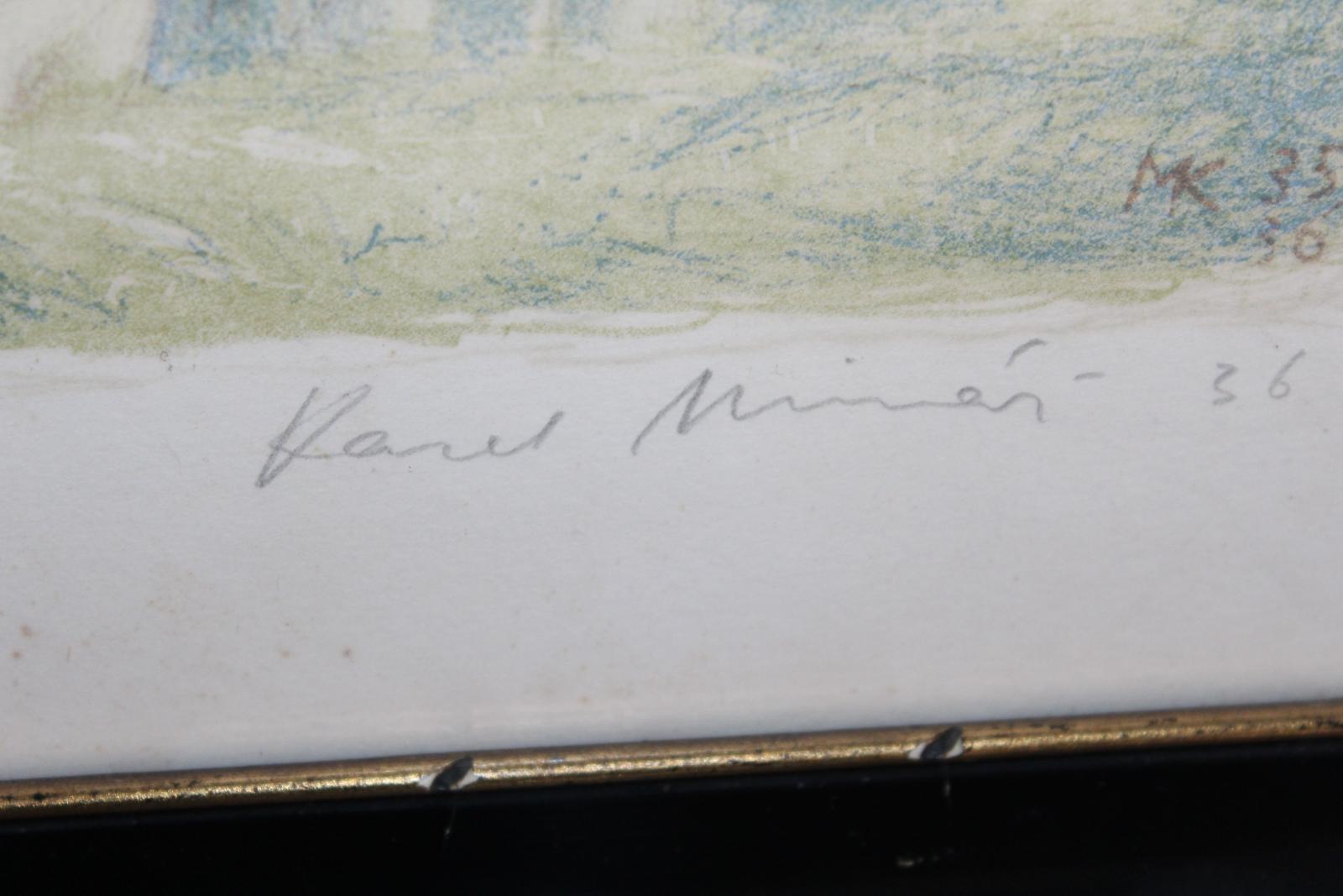 KAREL MINÁŘ, OBRAZ