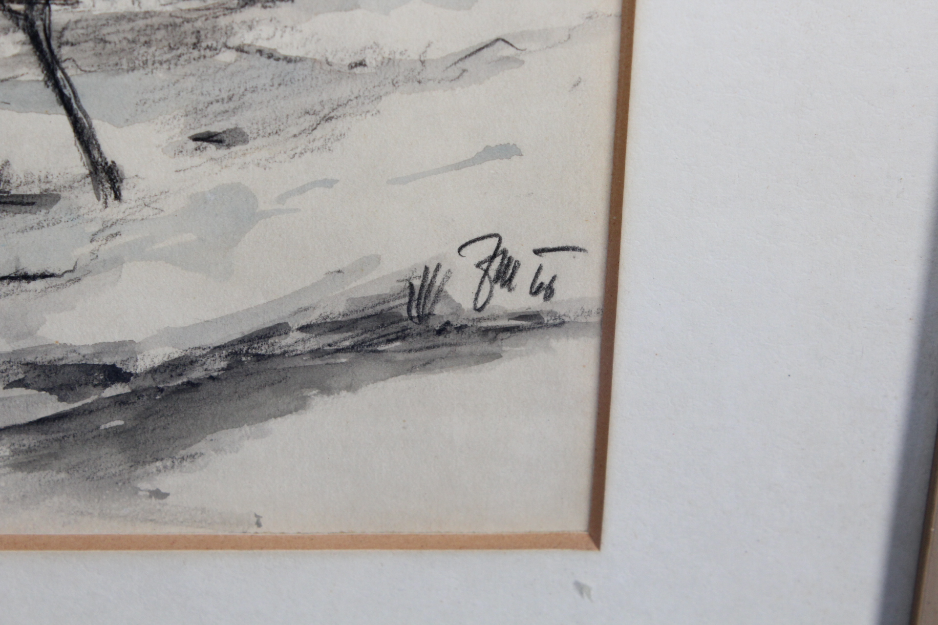 STATEK BUKOVANSKÝ MLÝNEM, signováno 1966, obraz