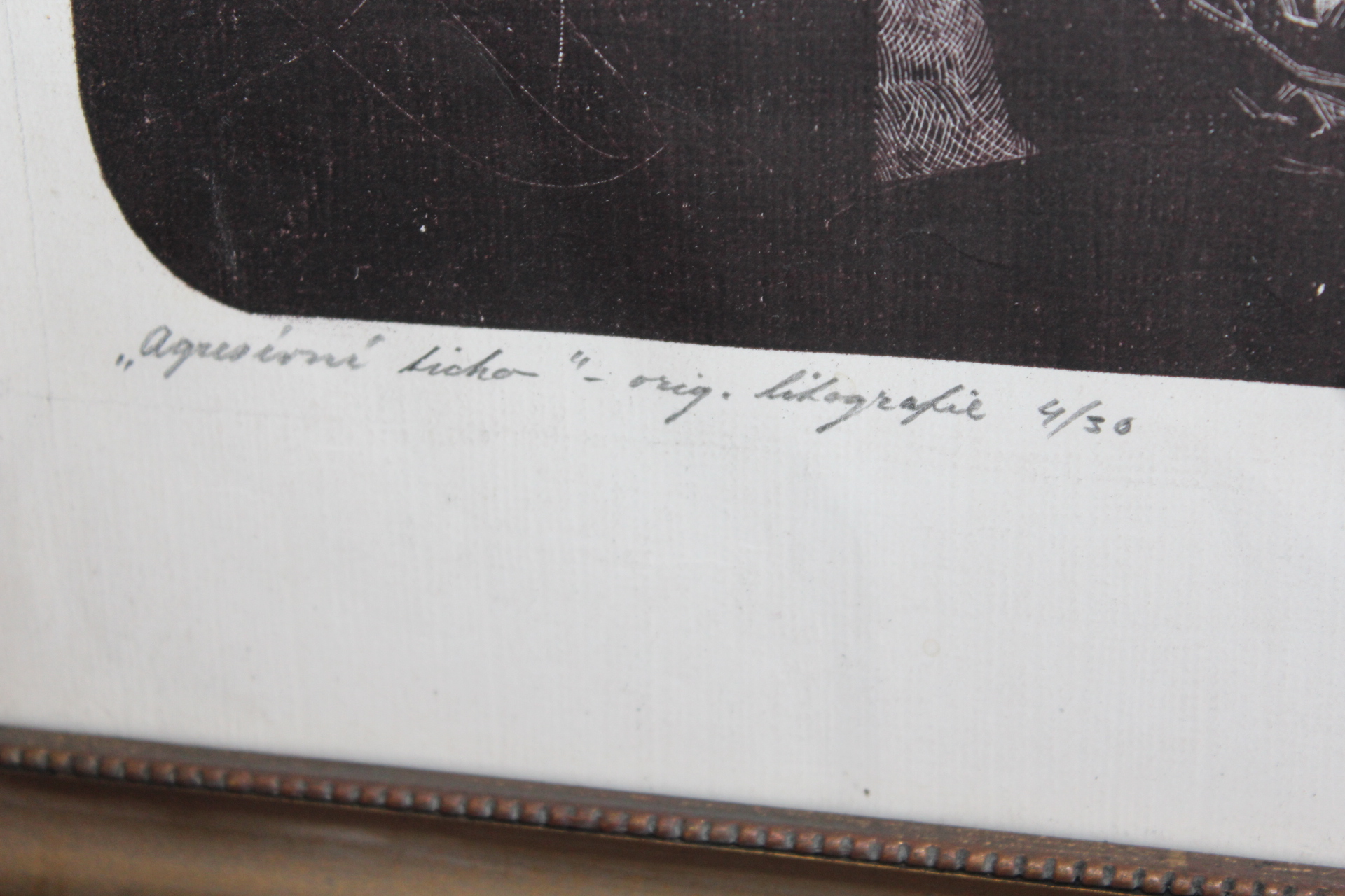 J. GAJDOŠ, GRAFICKÝ LIST, OBRAZ