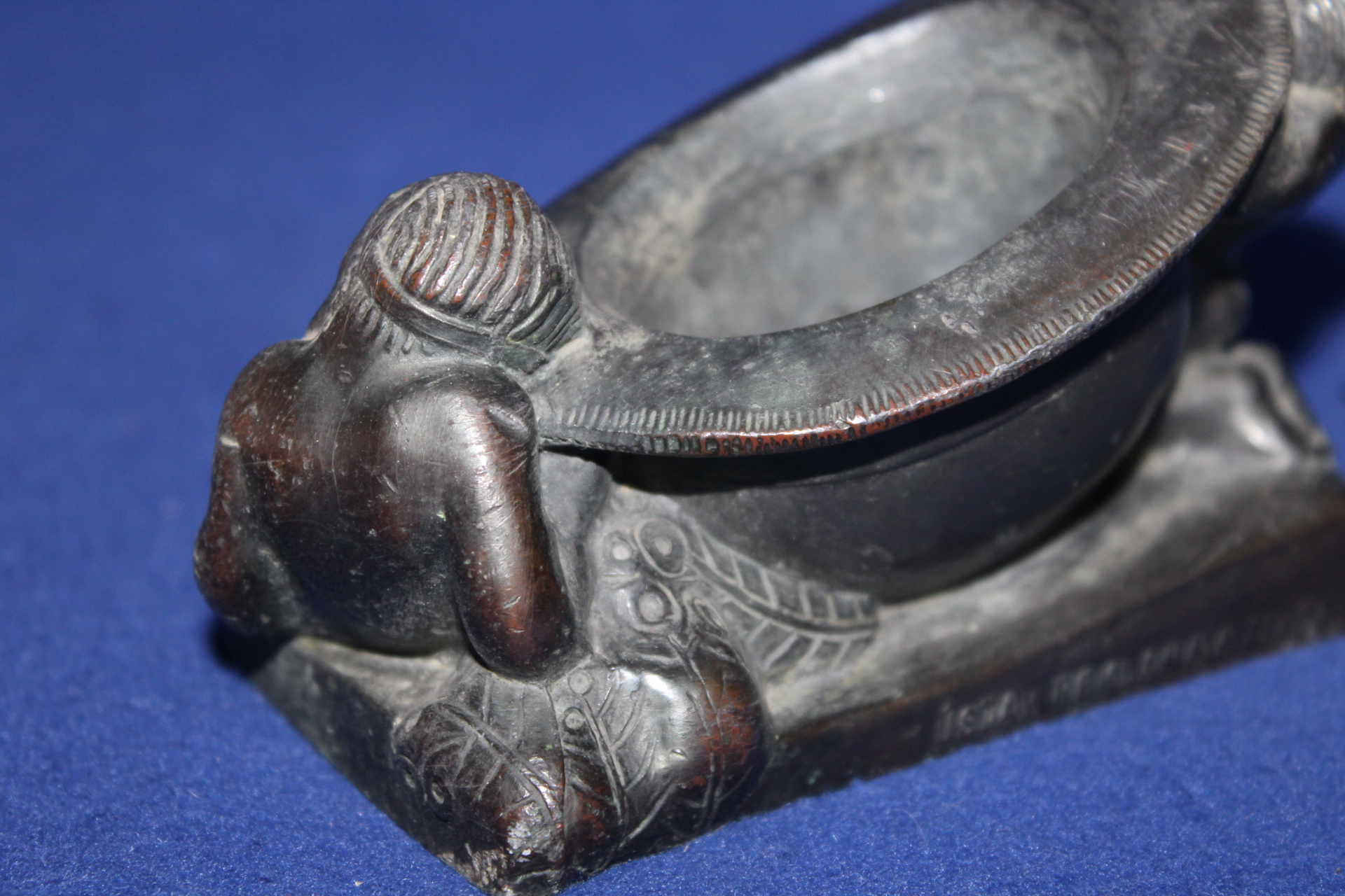 REKLAMNÍ POPELNÍK ART DECO, ČEKAN PRAHA