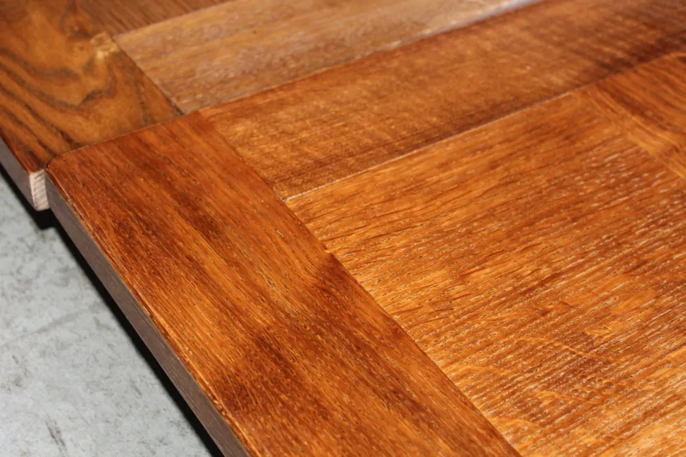 VELKÝ DUBOVÝ STŮL, ROZKLÁDACÍ, DESKA 330 X 100 CM