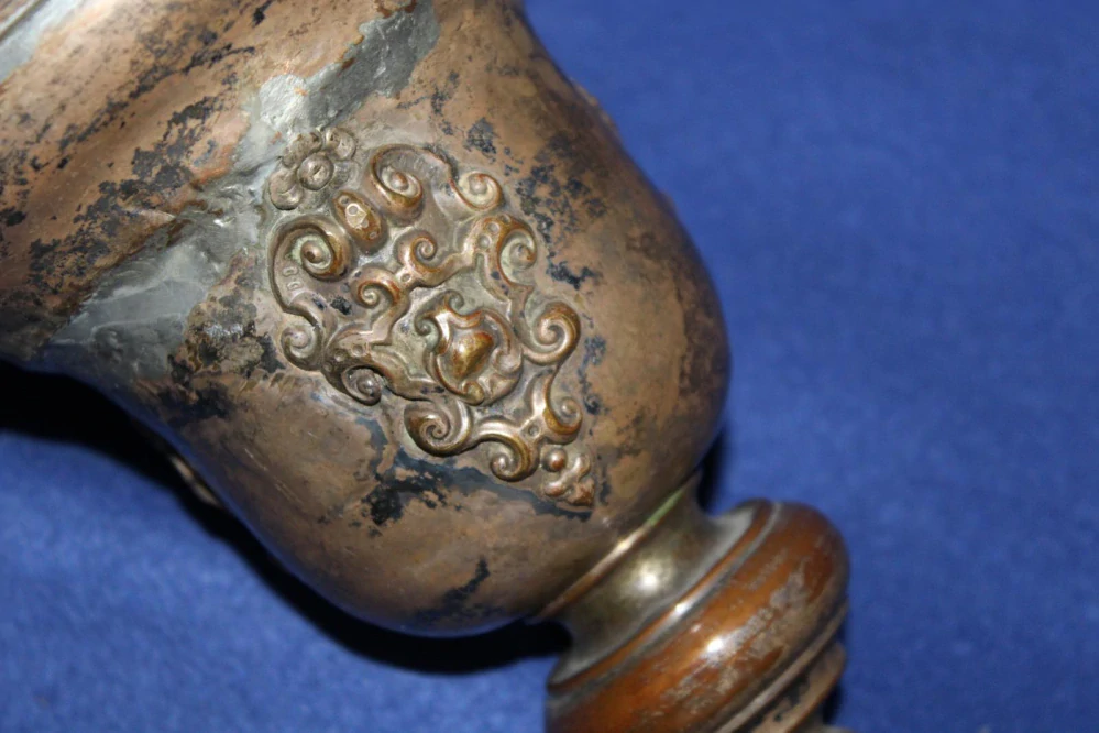 STAROŽITNÝ LUSTR, MOSAZNÝ