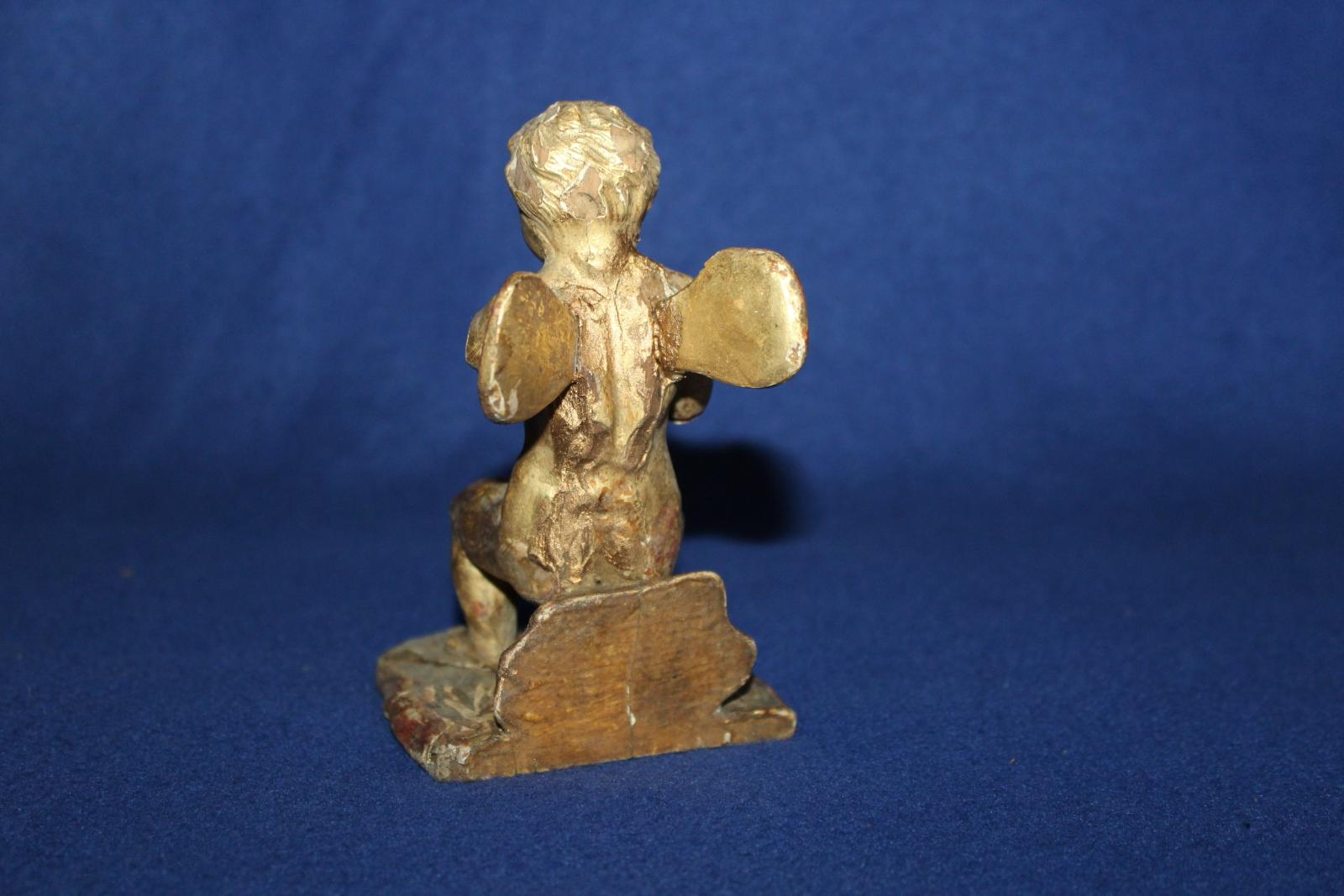 BAROKNÍ ANDĚLÍČEK, SOCHA