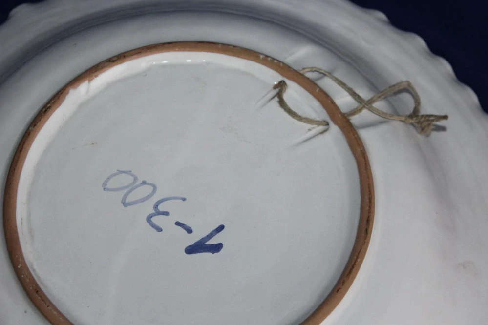 VELKÝ KERAMICKÝ TALÍŘ, TÁC