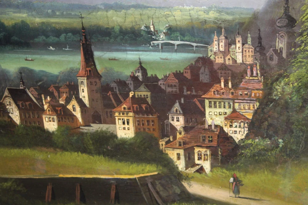 STAROŽITNÝ OLEJ, OBRAZ, SALSBURG?