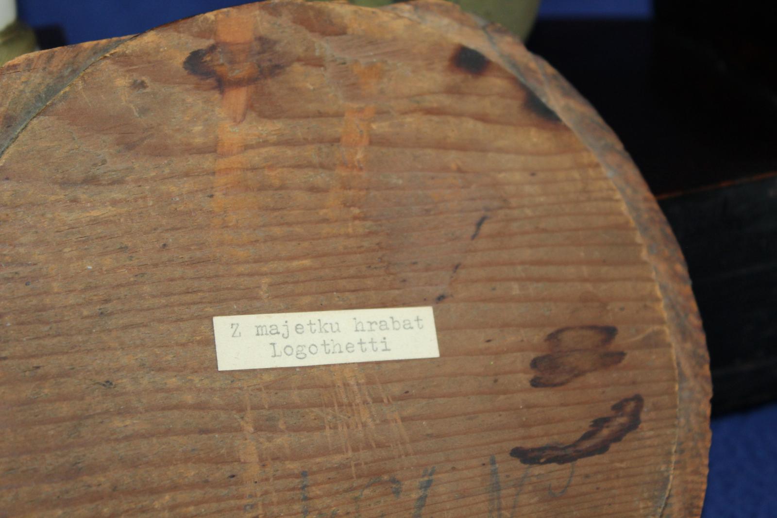 STAROŽITNÉ SLOUPKOVÉ HODINY, ČTVRŤOVÉ, HRABATA LOGOTHETTI