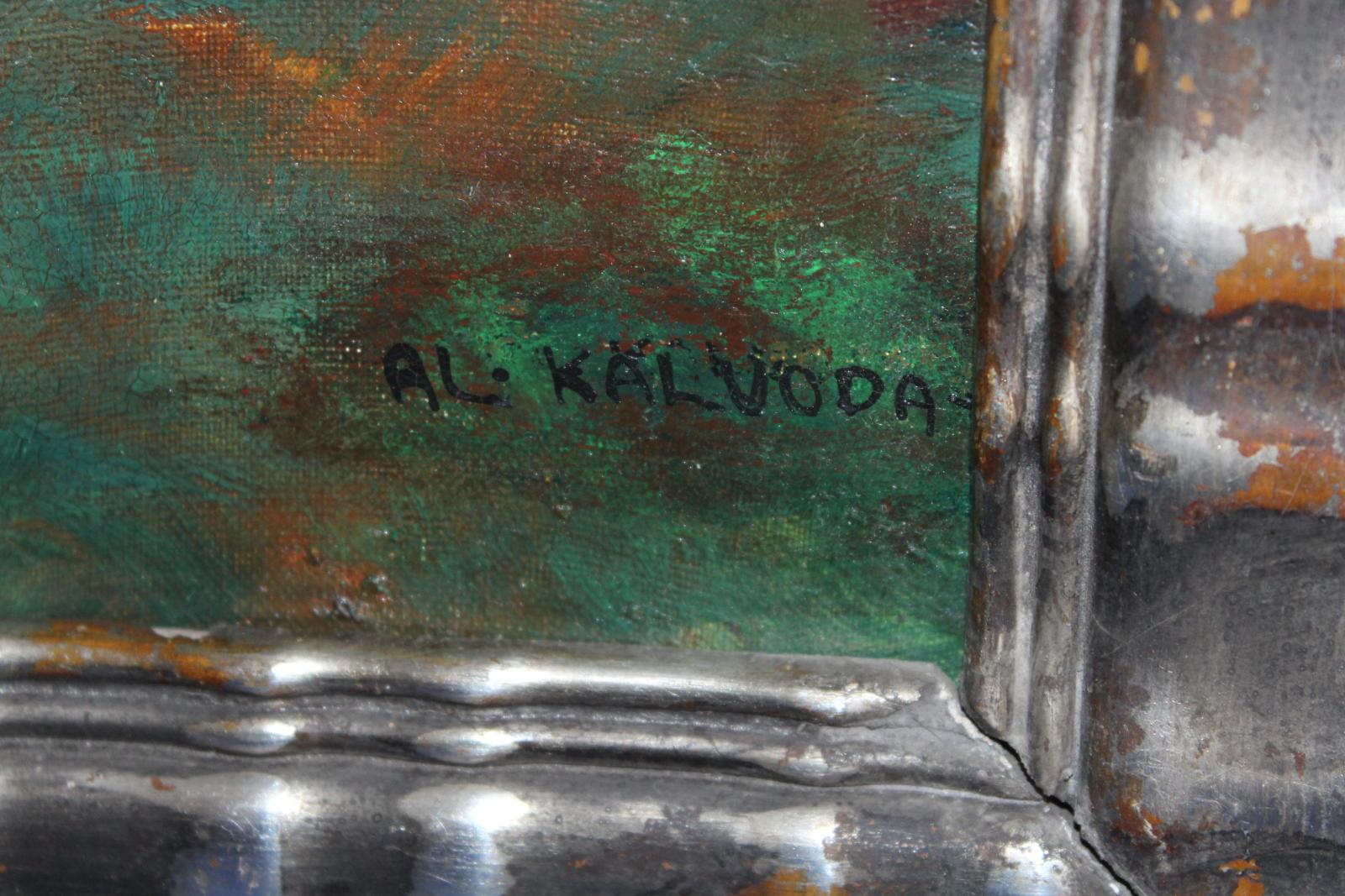 AL. KALVODA, OBRAZ, SIGNOVÁNO