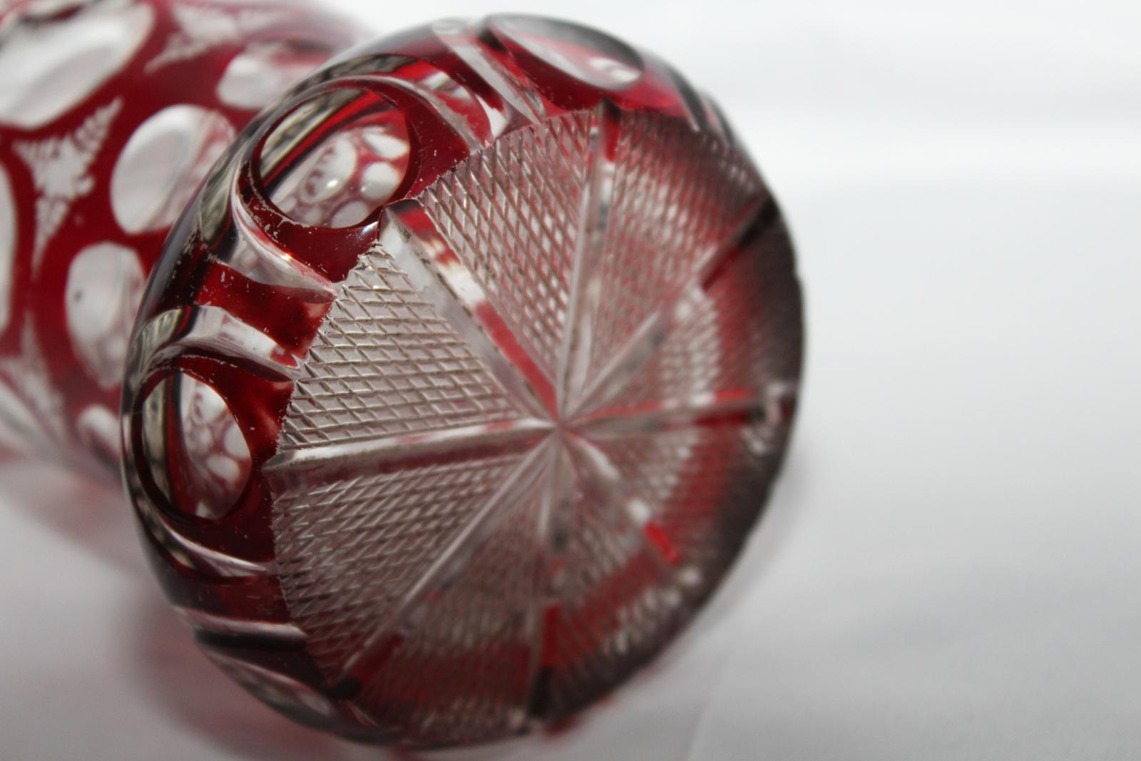 POHÁR BIEDERMEIER, POHÁREK S PLACHETNICÍ