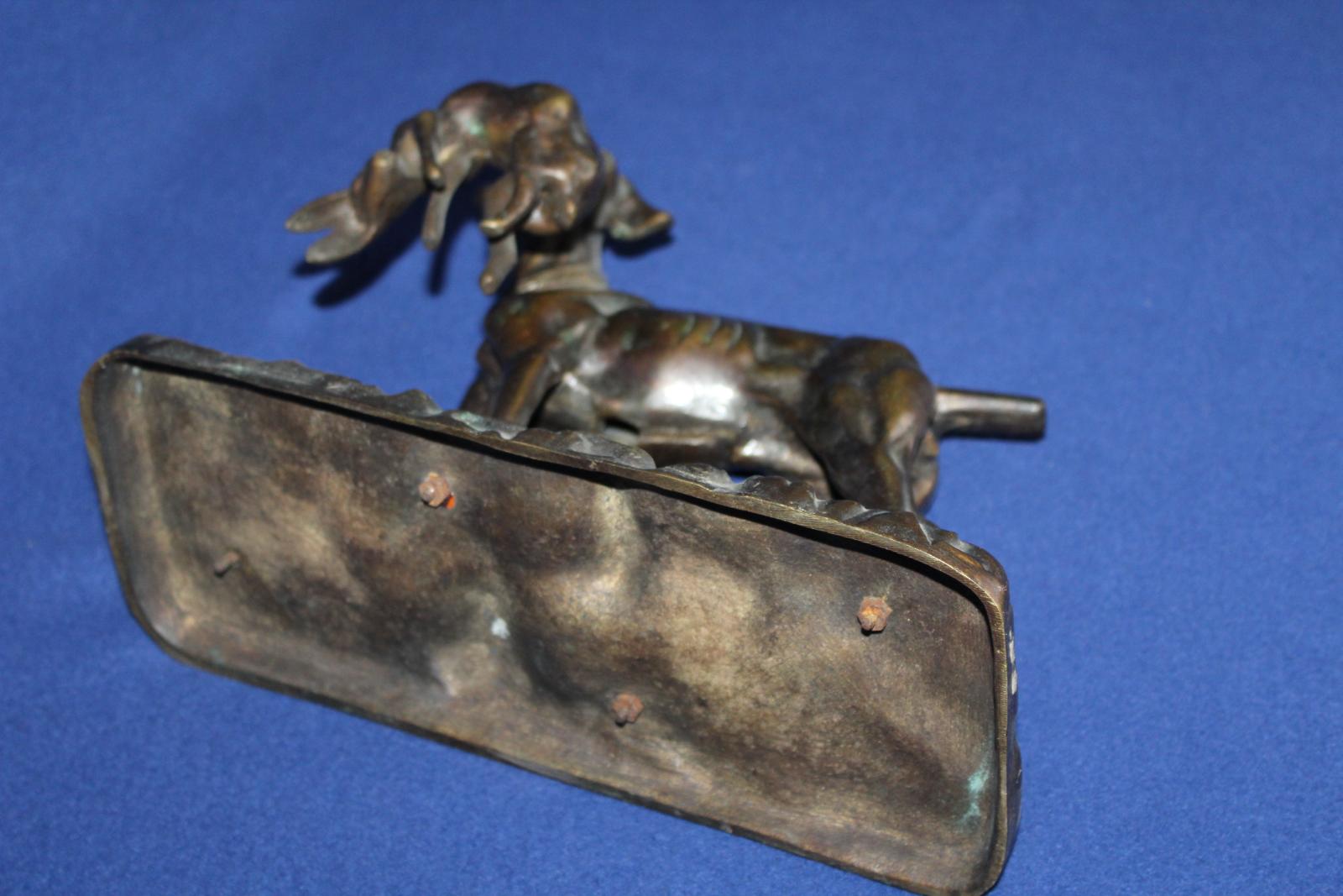 STAROŽITNÁ LOVECKÁ SOCHA, VÍDEŇSKÝ BRONZ