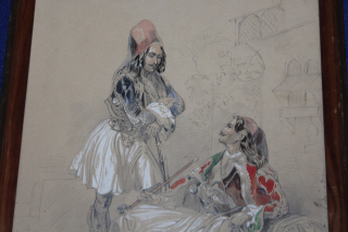 OBRAZ, BALKÁN, sig. THERESE WALL?