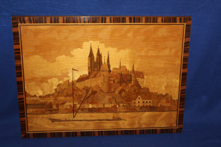 OBRAZ Z DŘEVĚNÉ INTARIZIE