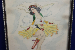 OBRAZ, TANEČNICE, SIGNOVÁNO