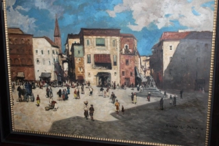 Hans Ruzicka-Lautenschlaeger, NÁMĚSTÍ V PADOVĚ, VELKÝ OBRAZ