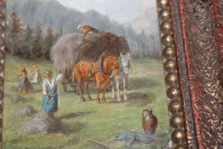 MINIATURA, OBRAZ, sig. MÜLTER CARNELTIS?