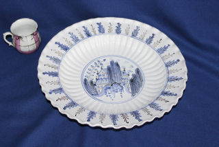 VELKÝ KERAMICKÝ TALÍŘ, TÁC