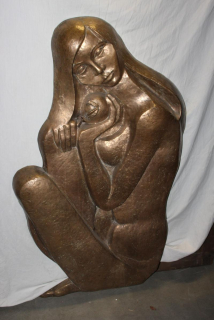 JULIUS LANKÁŠ R. 1970, VELKÁ BRONZOVÁ PLASTIKA