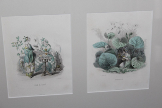 KOLOROVANÁ RYTINA, OBRAZ